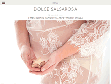 Tablet Screenshot of dolcesalsarosa.com